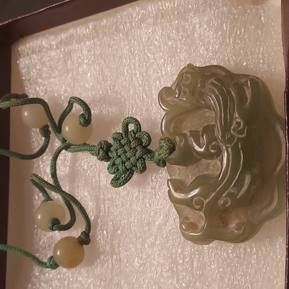 Jade necklace